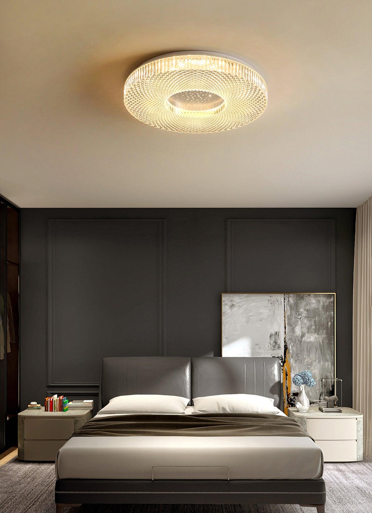 Lucalella plafonieră din acril, de lux, LED, pentru living