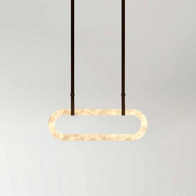 Solis candelabru din alabastru
