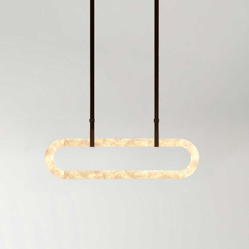 Solis candelabru din alabastru