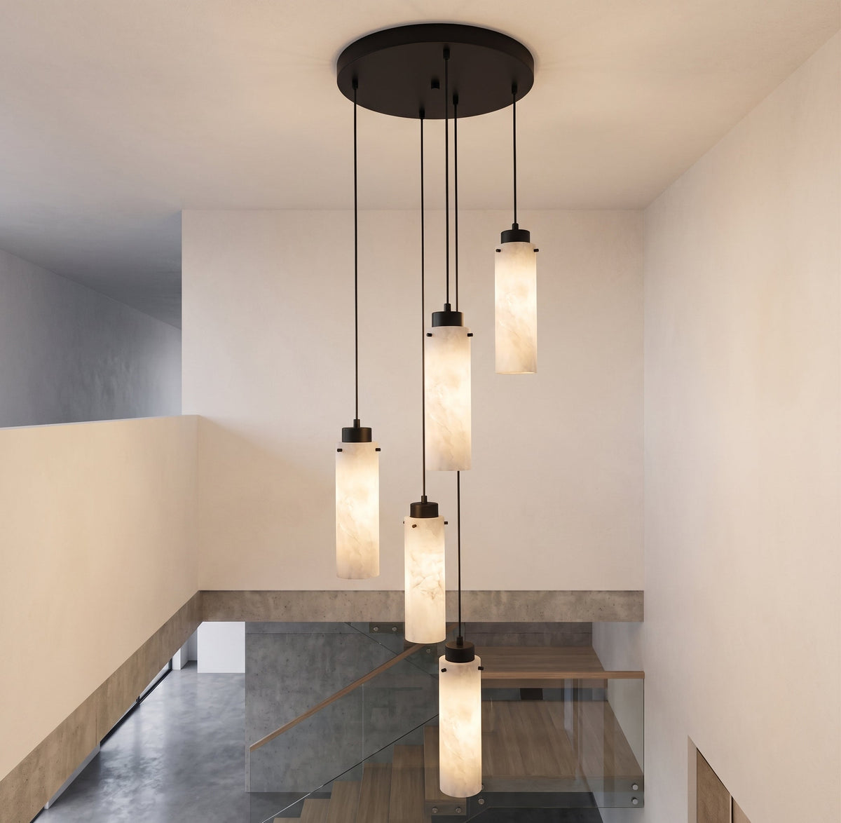 Avenisian candelabru  din alabastru