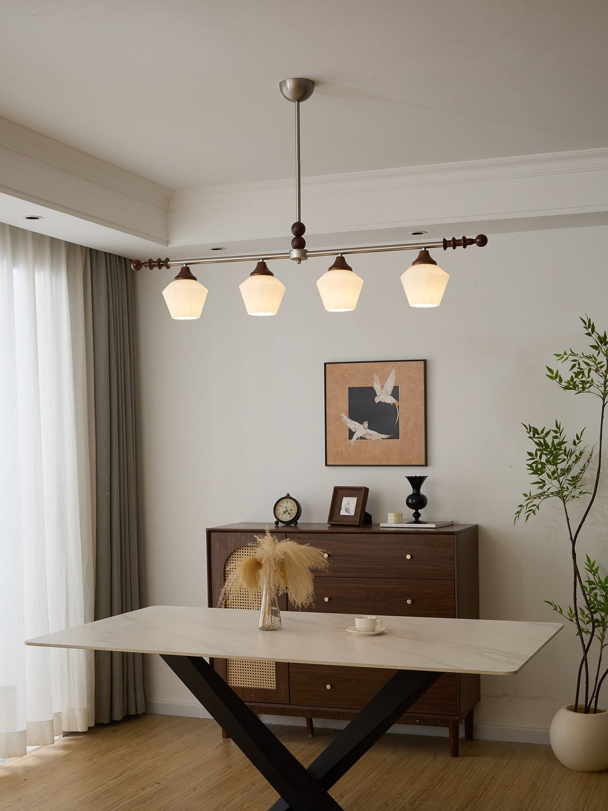 Vosole candelabru din lemn, tradițional, elegant, vintage