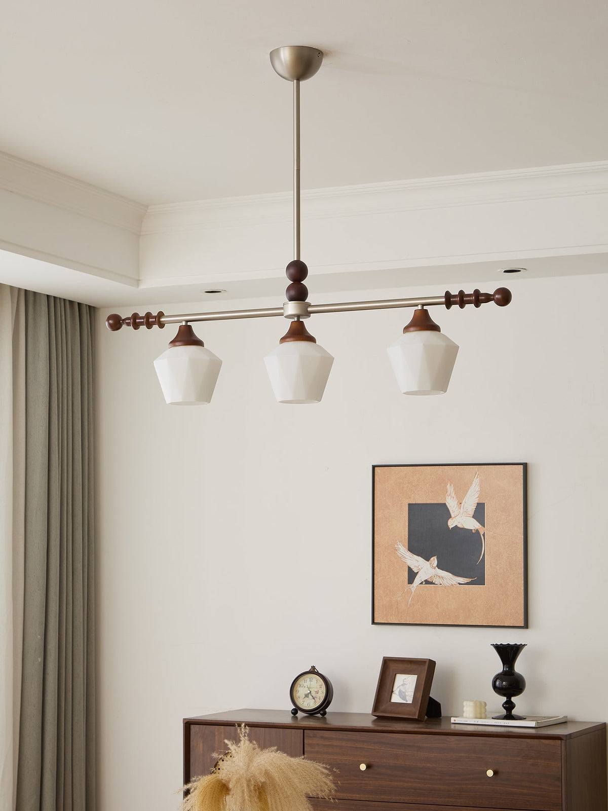 Vosole candelabru din lemn, tradițional, elegant, vintage