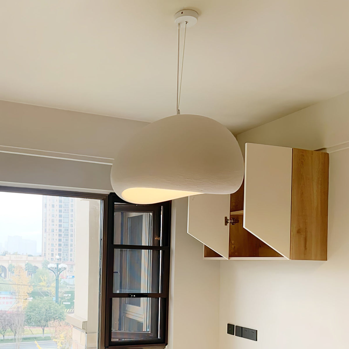 Ivinan lampă suspendată, minimalistă, în formă de nor