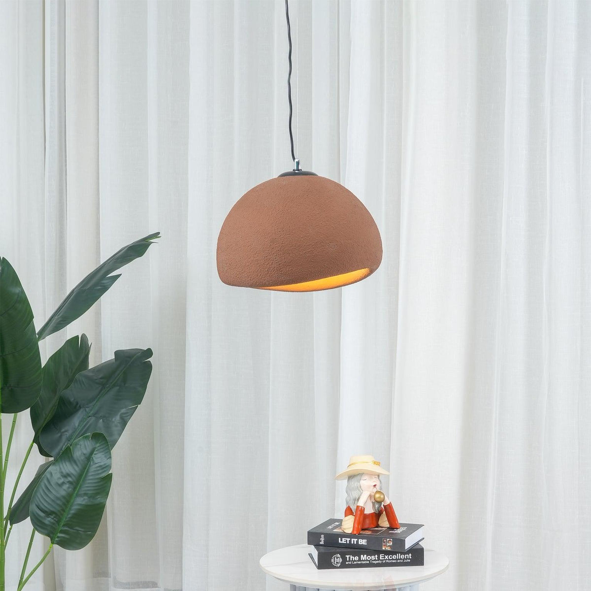 Ivinan lampă suspendată, minimalistă, în formă de nor