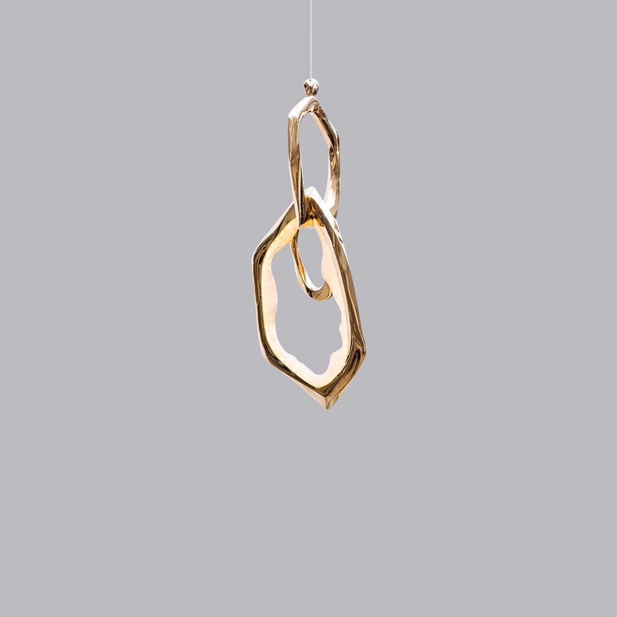 Aballs Cloud Rings Series candelabru din alamă