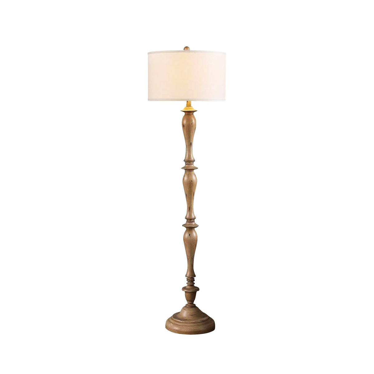 Lampadar cu efect de lemn de coastă