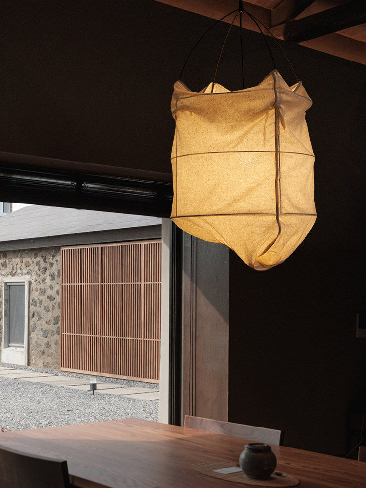 Southvale2 Lampă suspendată cu colivie din material textil