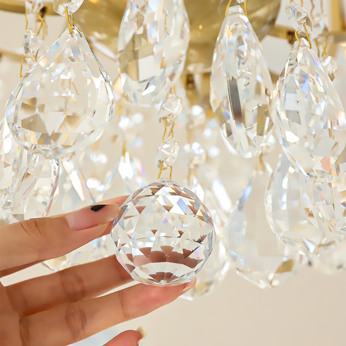 Eveloria candelabru din cristal