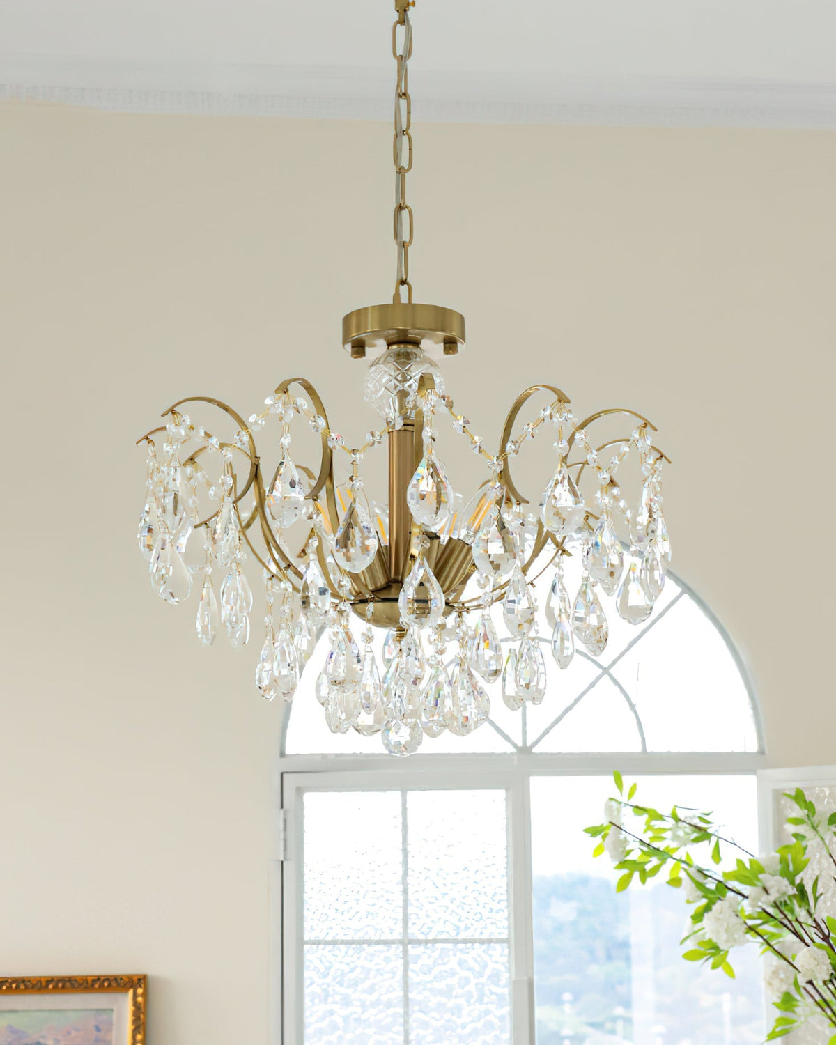Eveloria candelabru din cristal