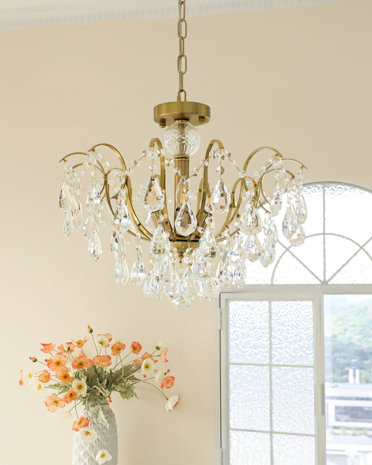 Eveloria candelabru din cristal