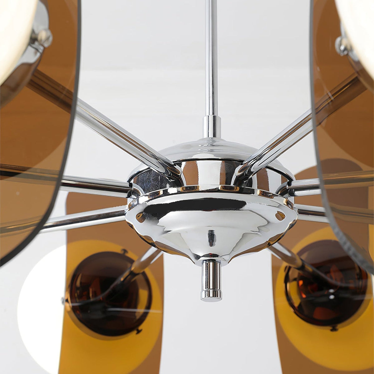Prism Creativity Sputnik sticlă portocalie candelabru
