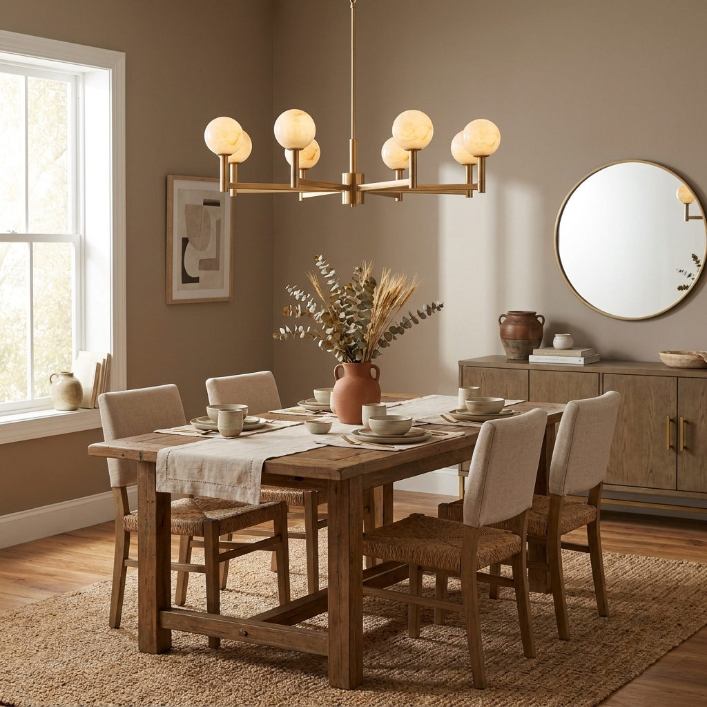 Corleigh candelabru din alabastru