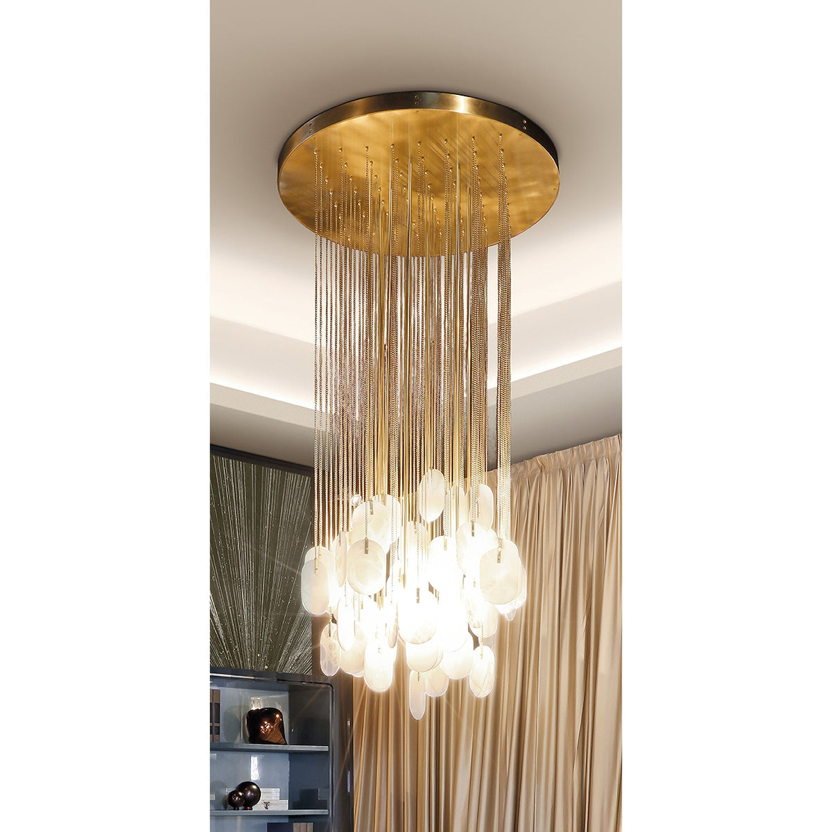 Nivivira candelabru din alabastru