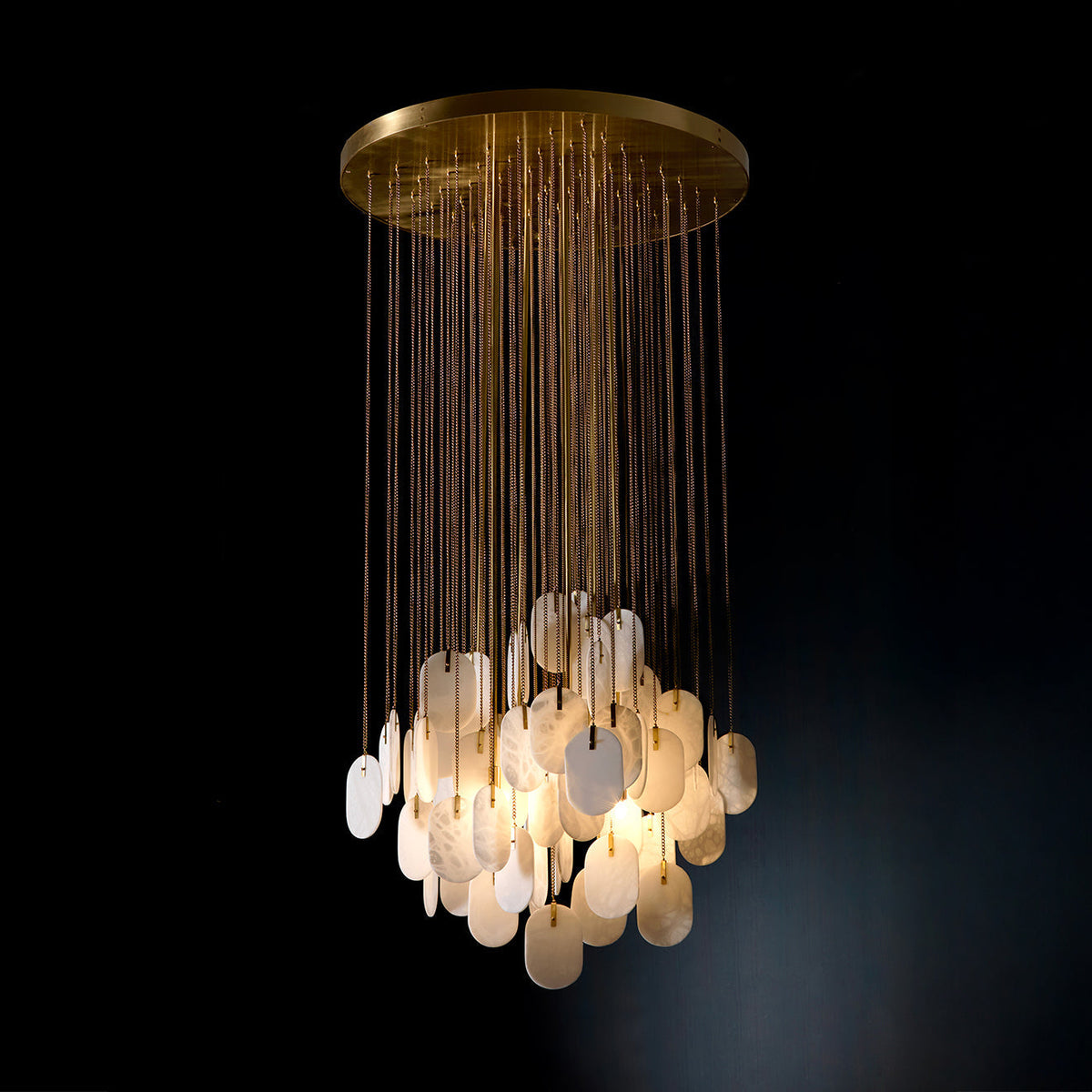 Nivivira candelabru din alabastru