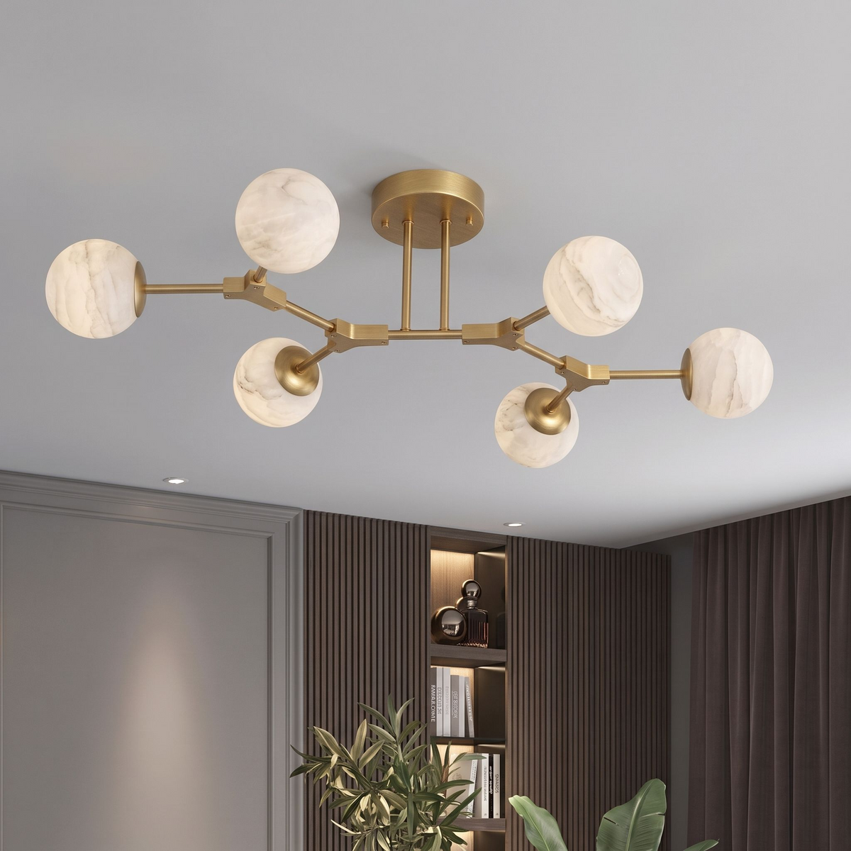Haverhurst Candelabru din alabastru