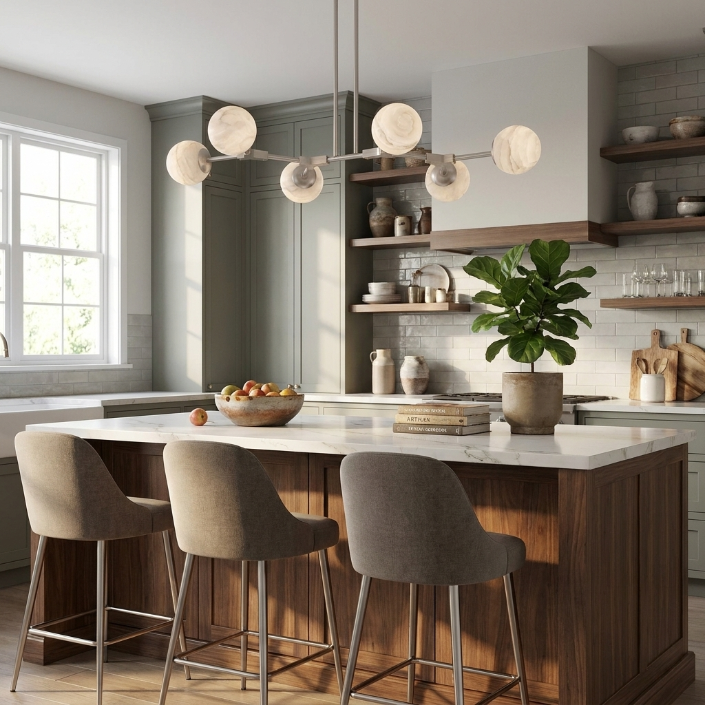 Haverhurst Candelabru din alabastru