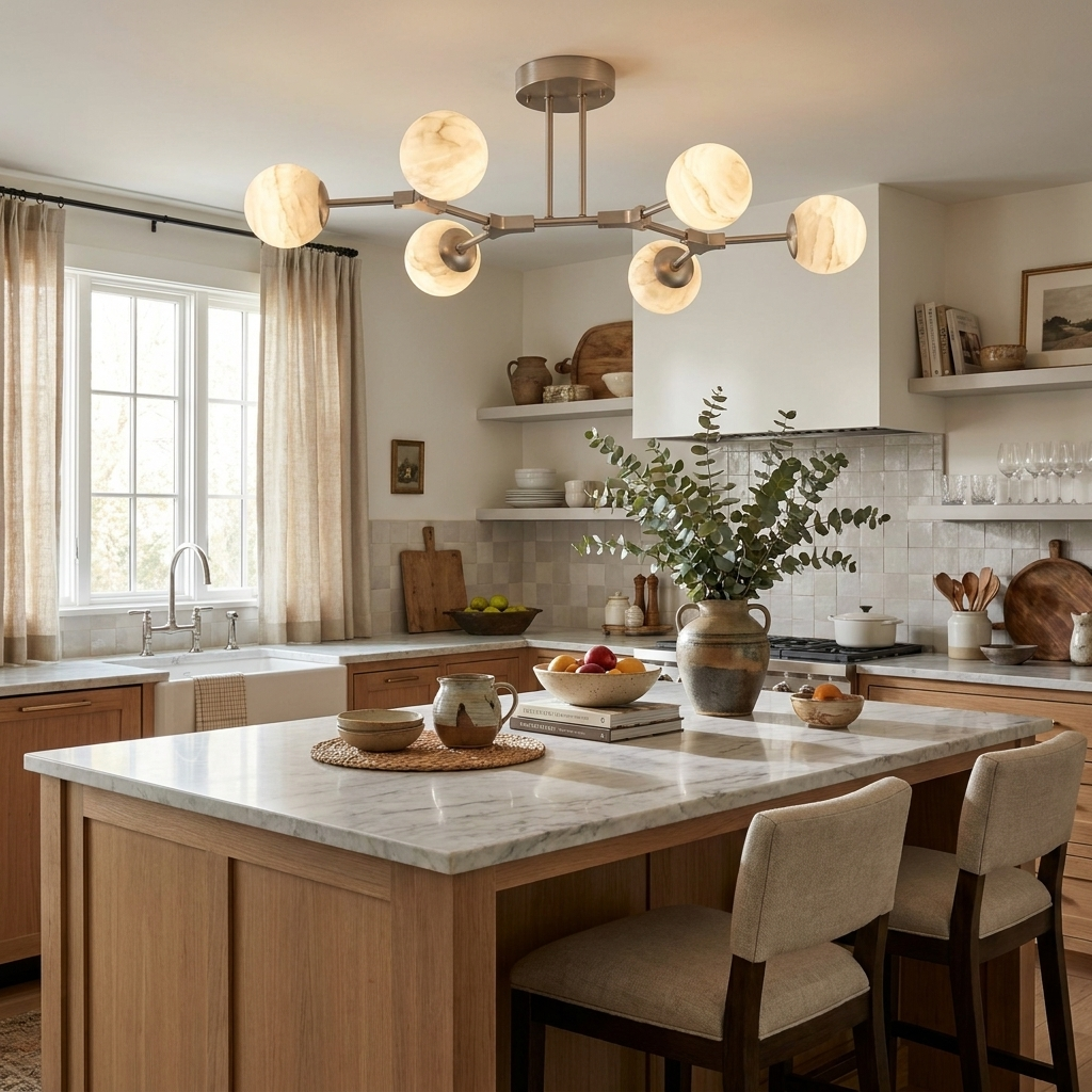Haverhurst Candelabru din alabastru