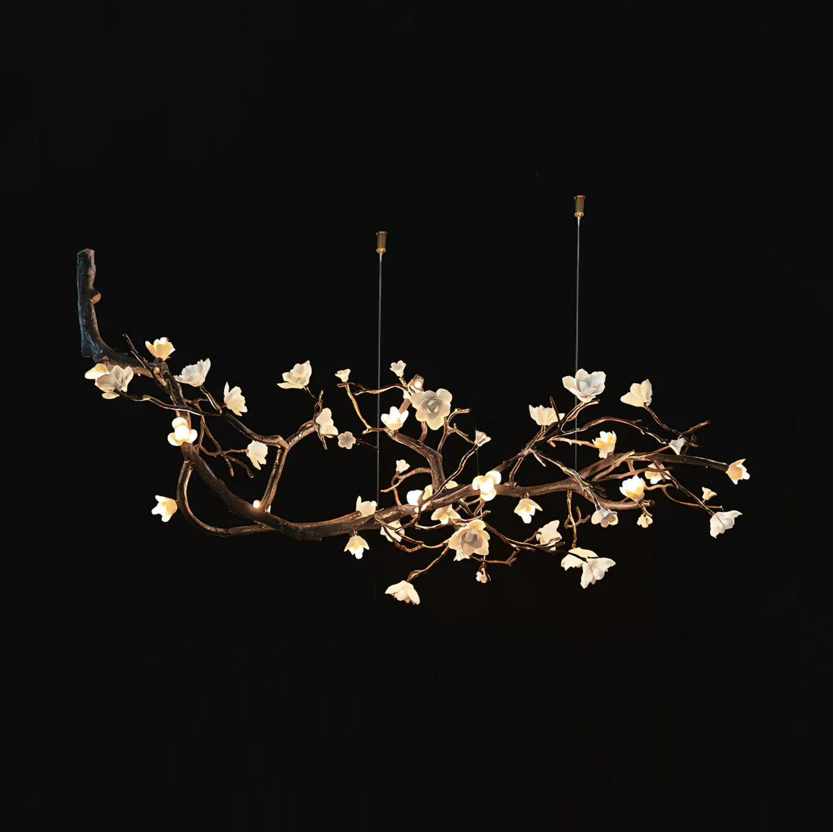 Keldenford candelabru cu flori din porțelan ramură