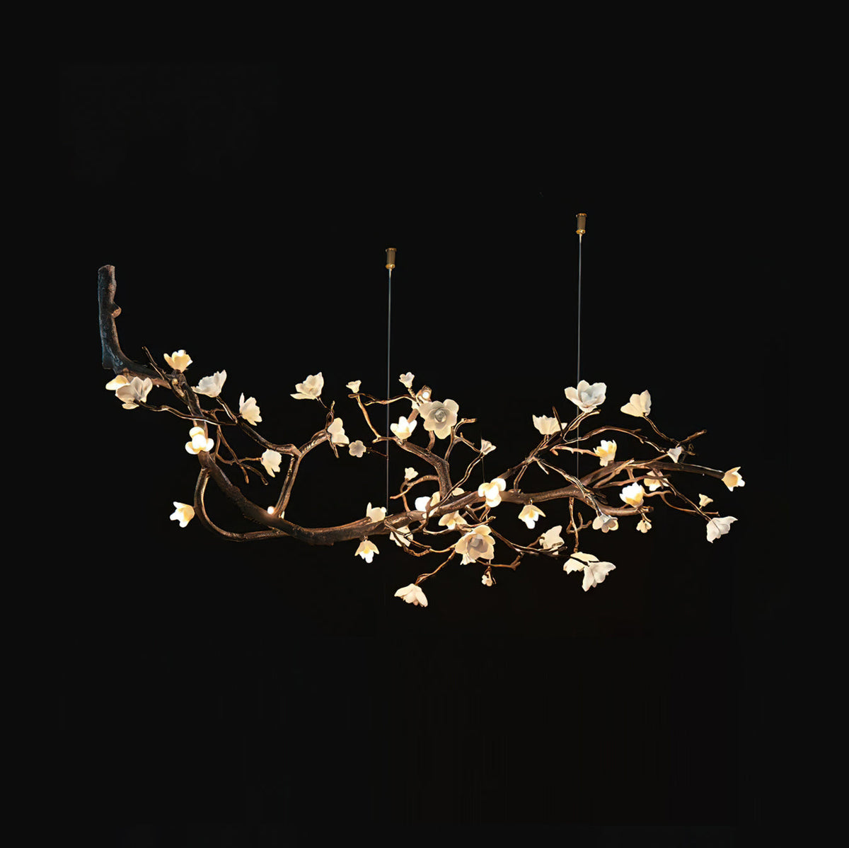 Keldenford candelabru cu flori din porțelan ramură