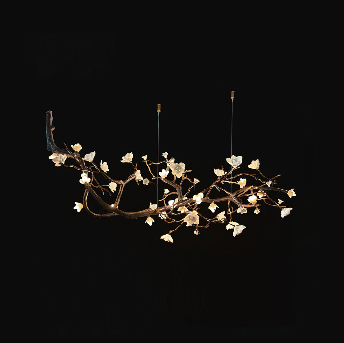 Keldenford candelabru cu flori din porțelan ramură