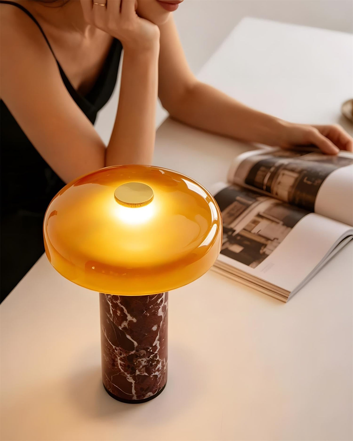Casterstone Lampă de masă