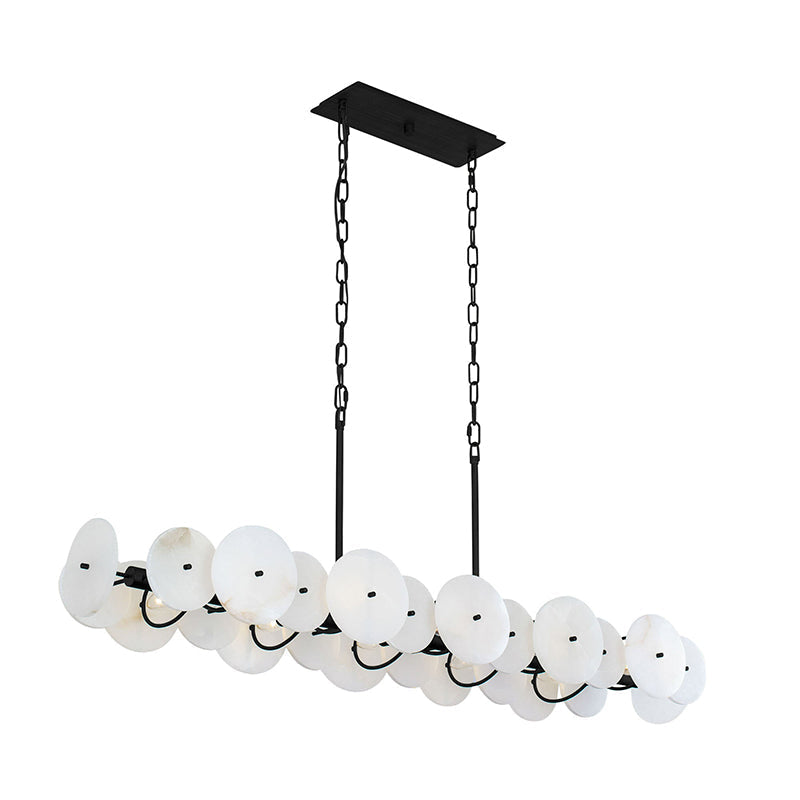Avenoena candelabru liniar din alabastru