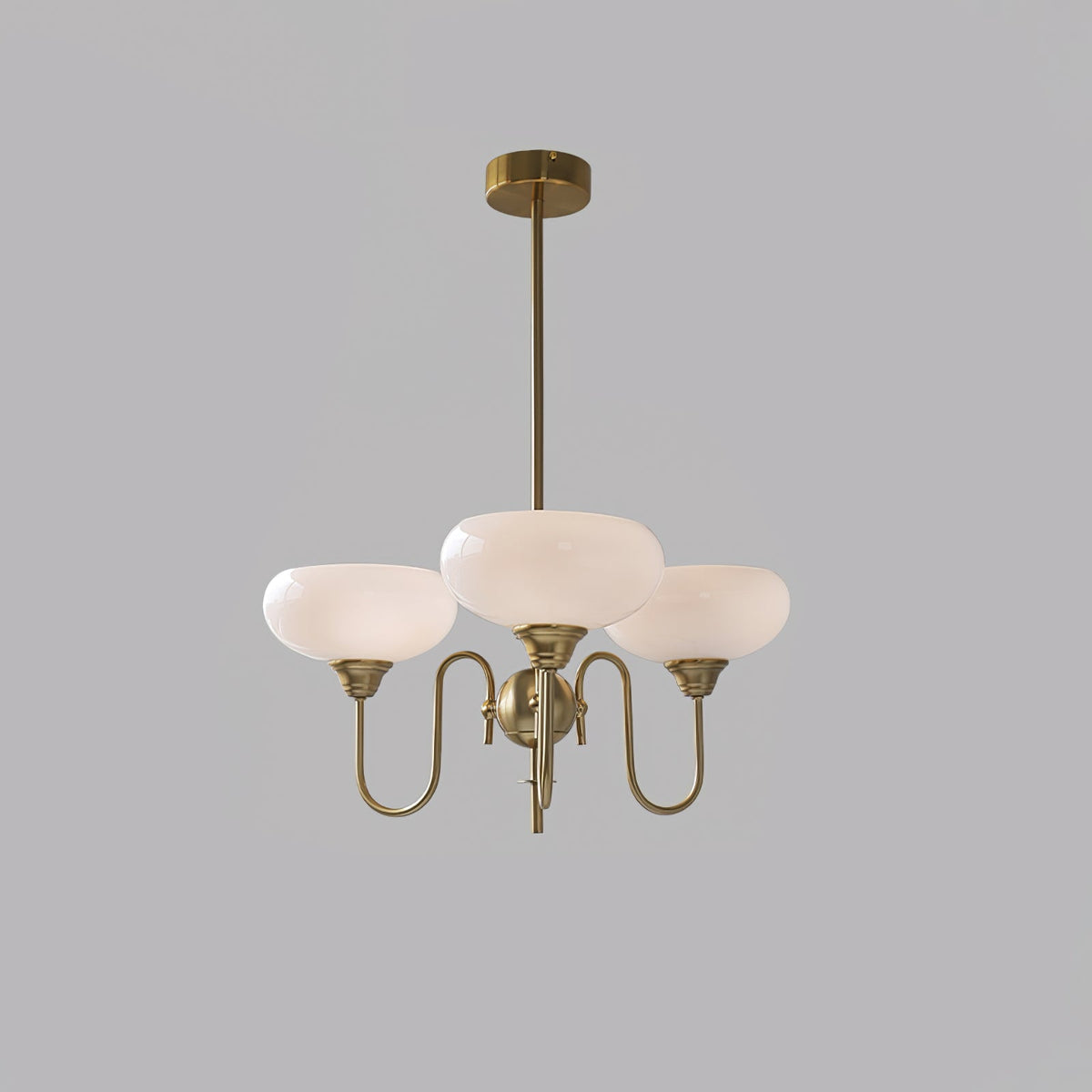 Silva Vintage LED metal Multi abajur Galben Becuri Lux living dormitor lampă suspendată, Aur/Crom, în culoare albă, în culoare crem