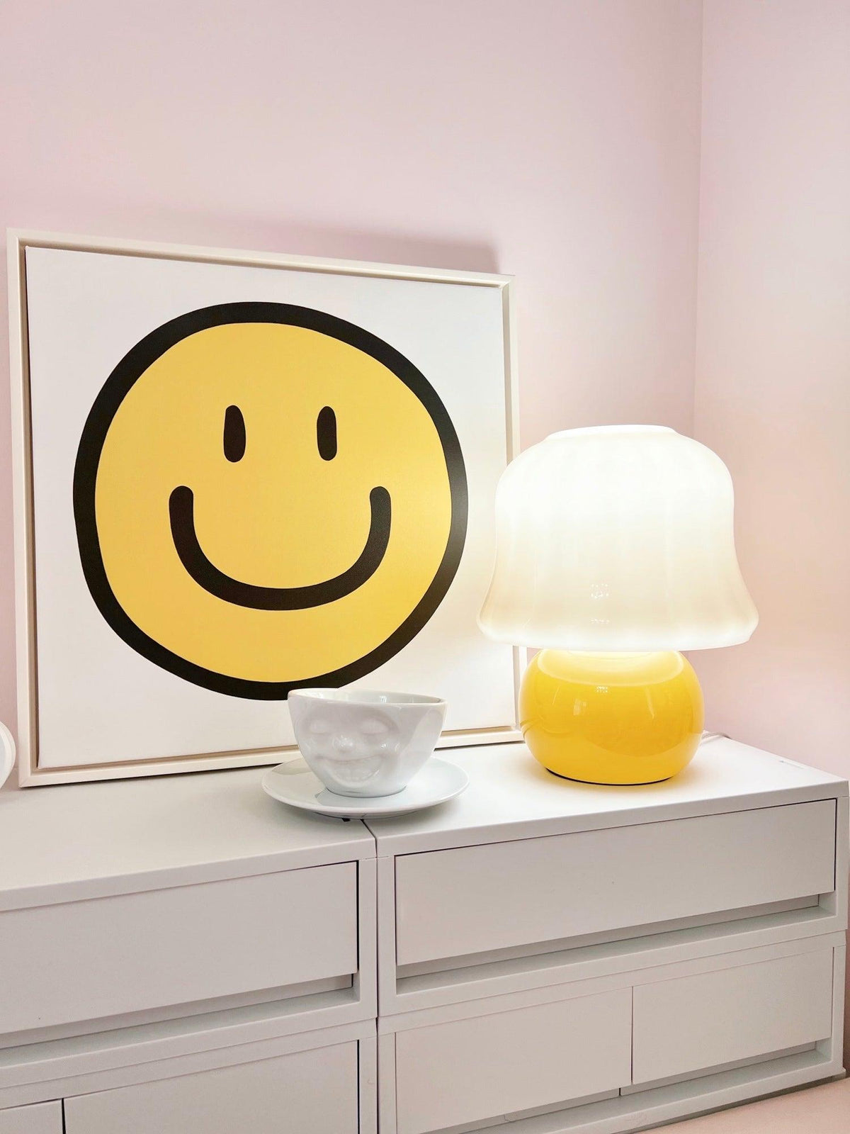 Holg lampă de masă din ceramică, de lux