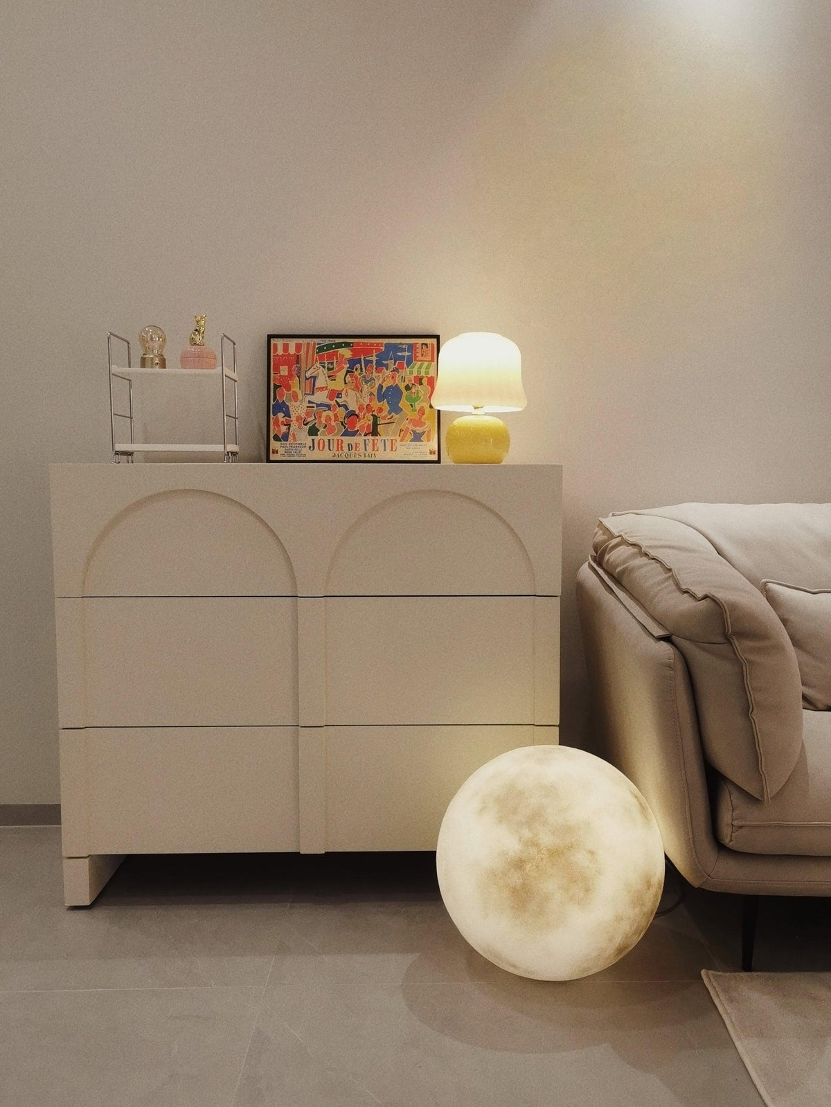 Holg lampă de masă din ceramică, de lux