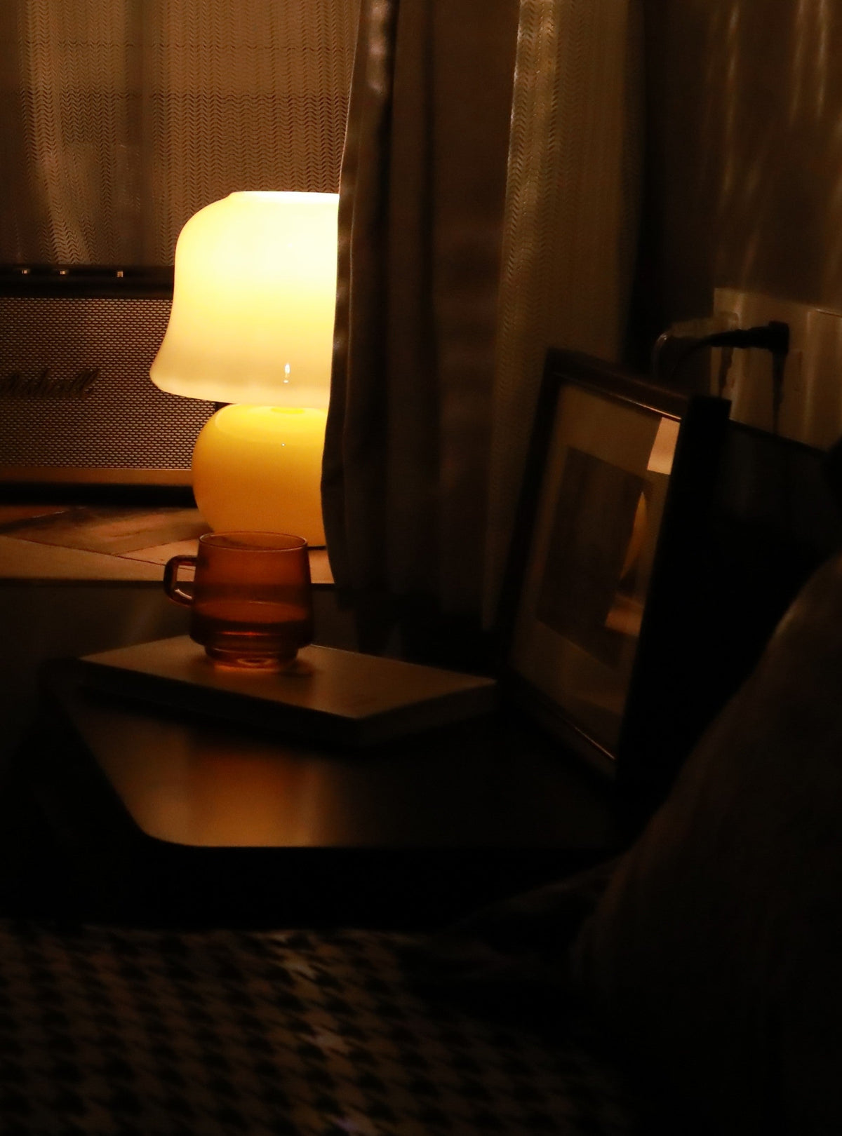 Holg lampă de masă din ceramică, de lux