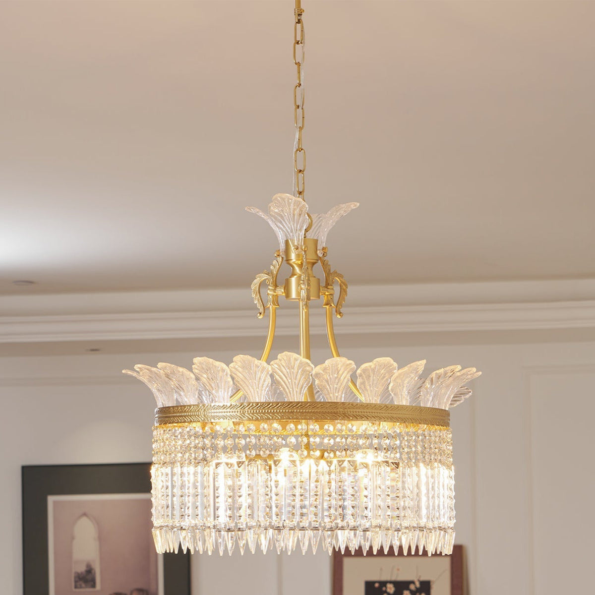 Miles candelabru, în stil Empire francez, de lux, rustic