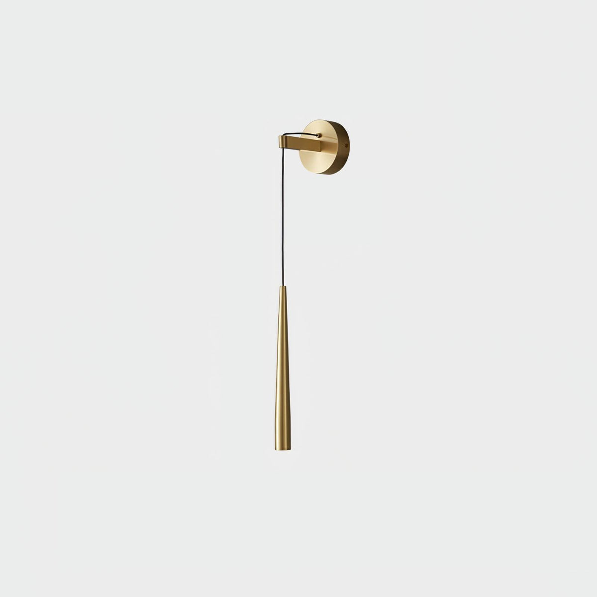 Dava aplică de perete din cristal, modernă, minimalistă, conică