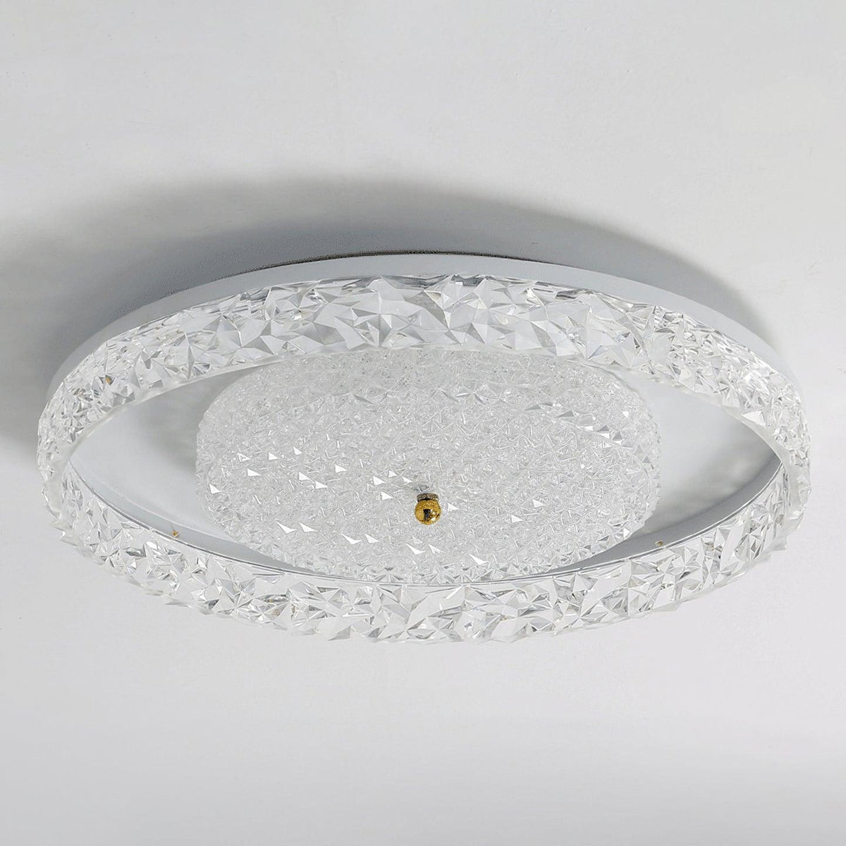 Bia plafonieră integrată cu cristal în stil postmodern de lux