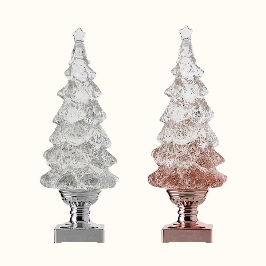 Lampă de masă cristal pentru brad (cu baterie integrată)