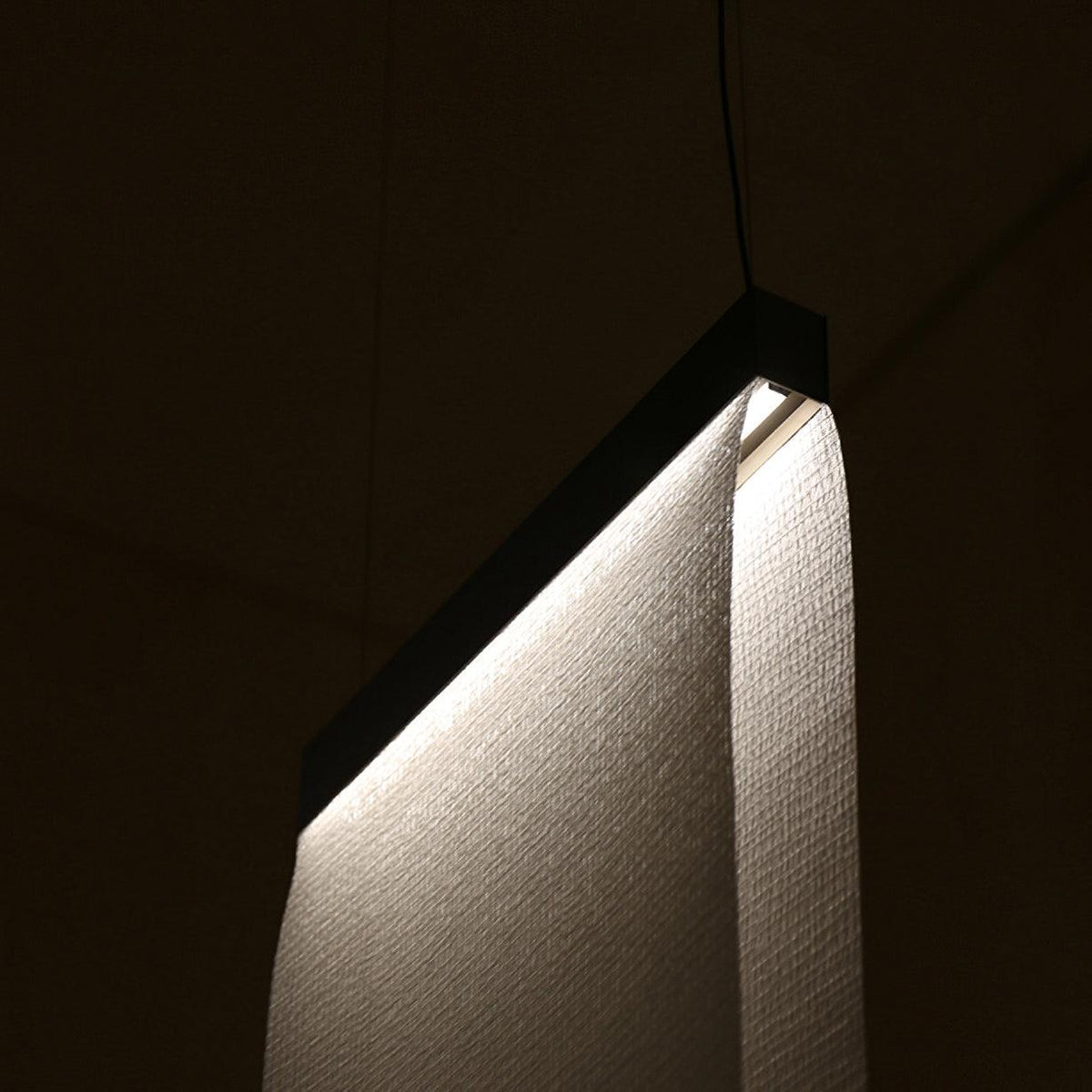 Emlin lampă suspendată minimalistă cu abajur textil