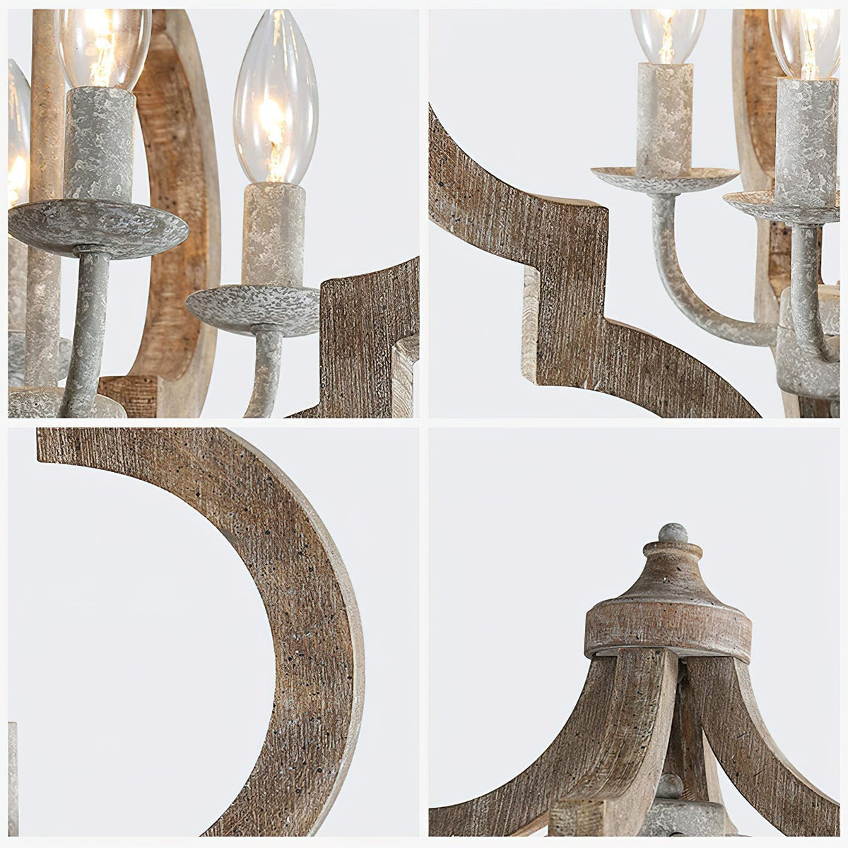 Fervor candelabru din lemn