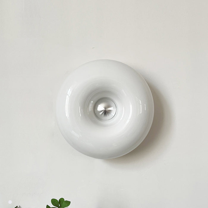 Arisha aplică de perete pentru interior din sticlă, modernă, LED, pentru dormitor și living