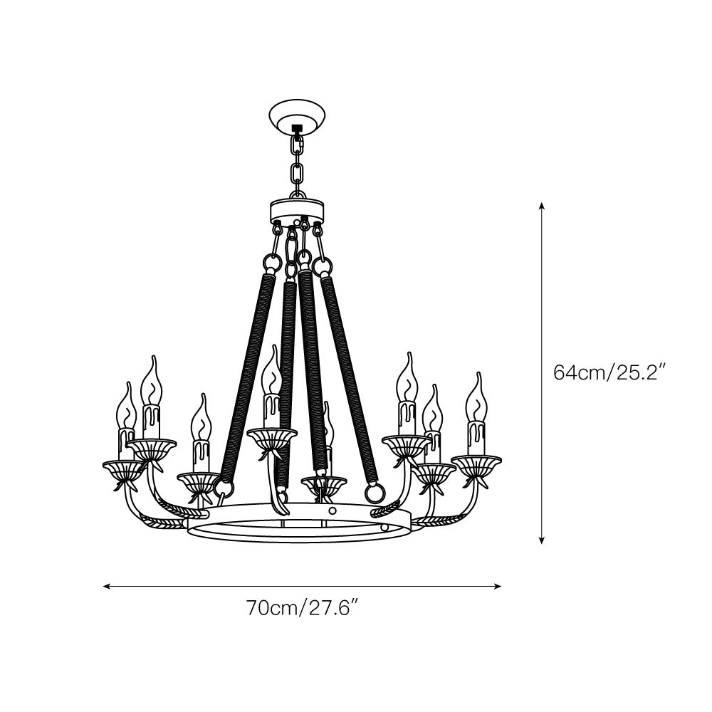 Traver candelabru