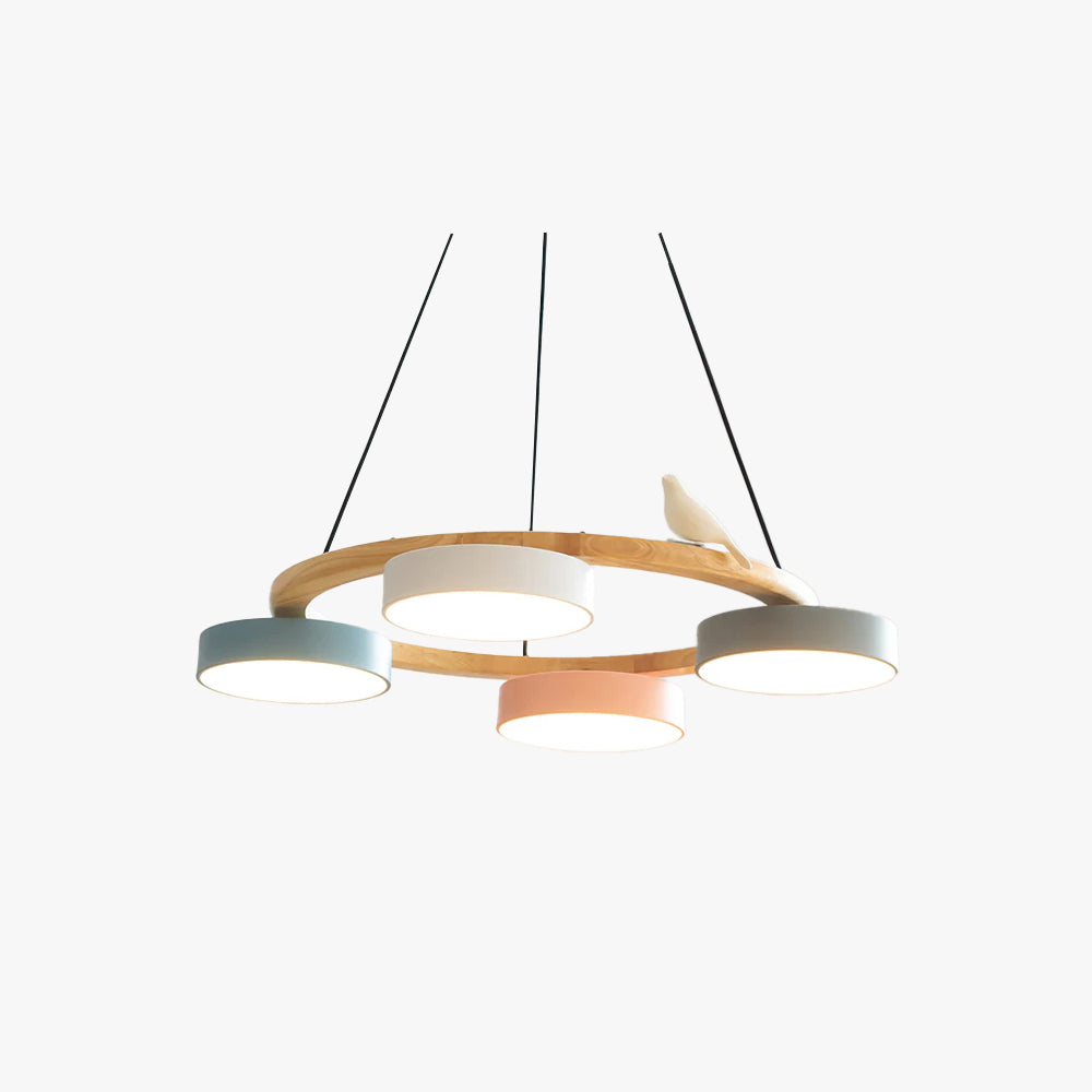 Cliff candelabru rotund cu schimbare culoare