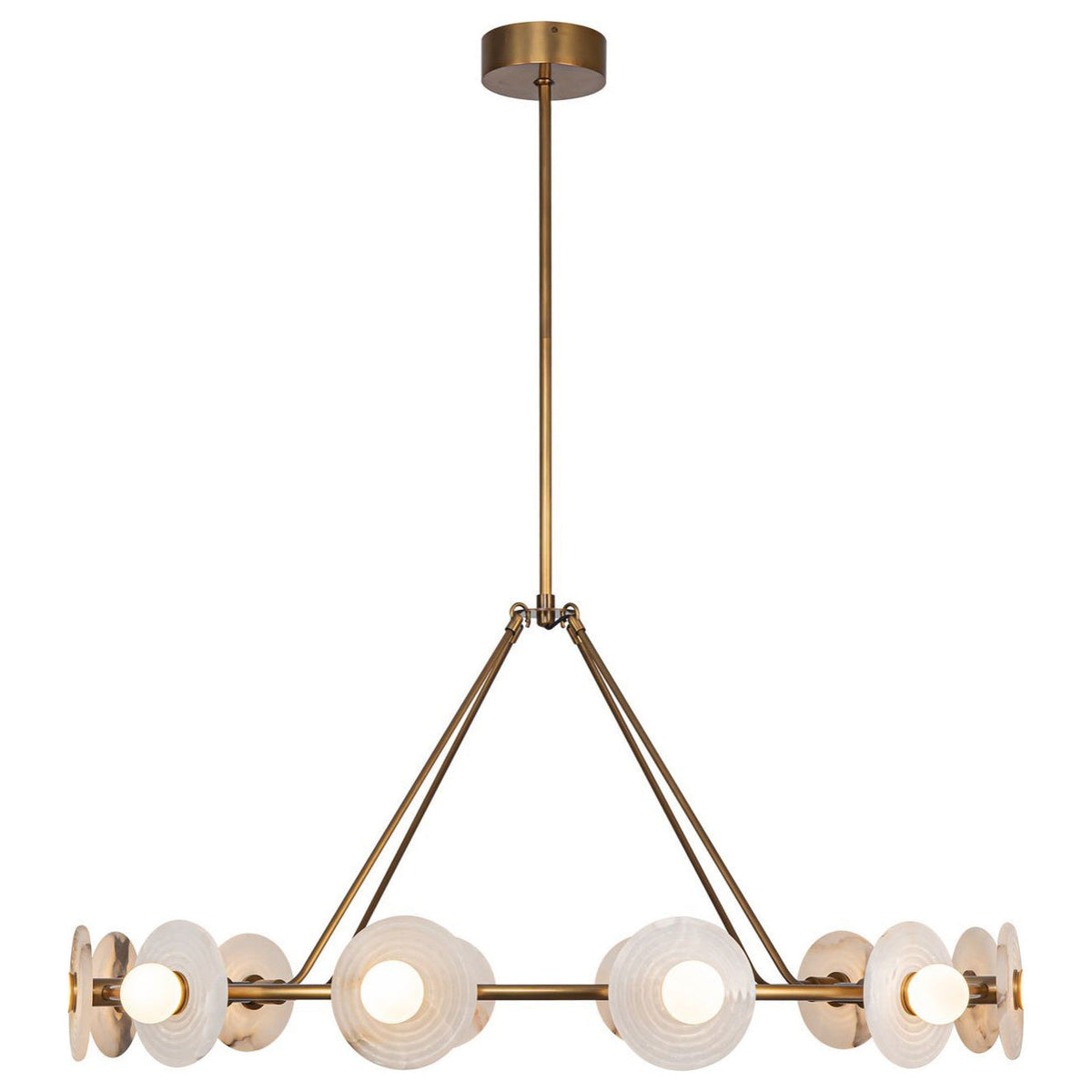 Velisissa candelabru din sticlă