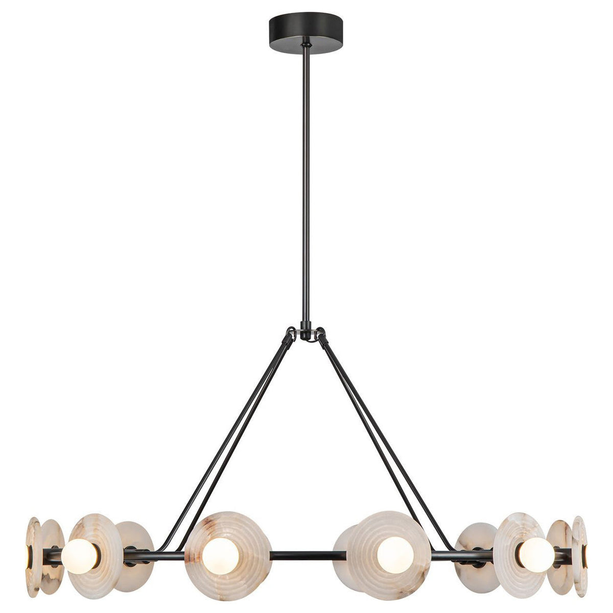 Velisissa candelabru din sticlă