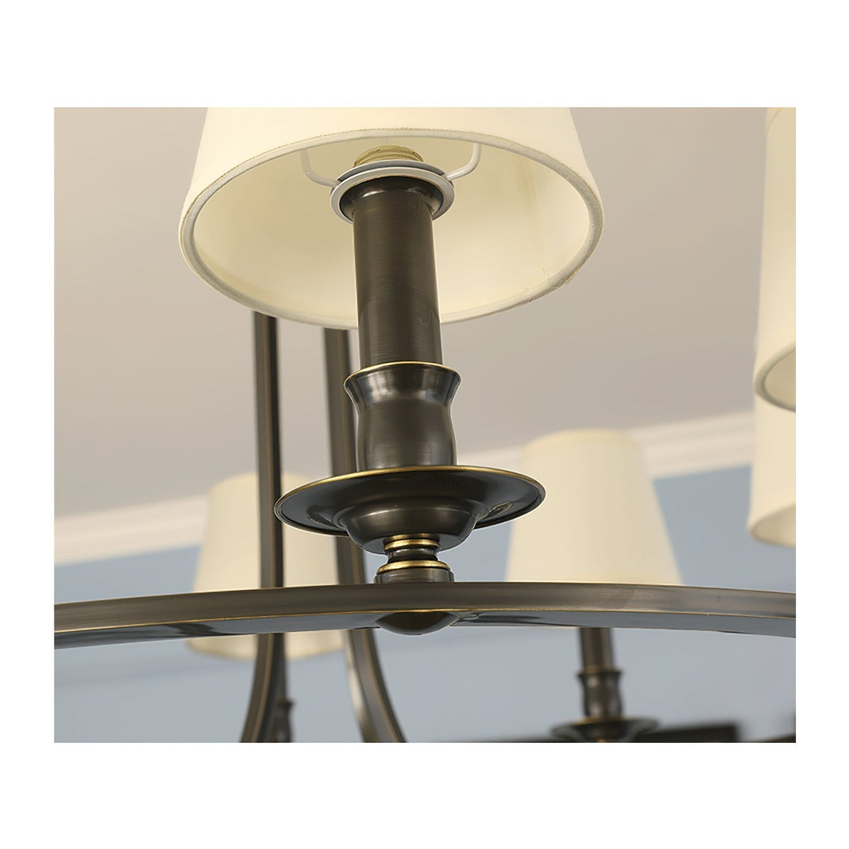 Mariner candelabru cu abajur textil