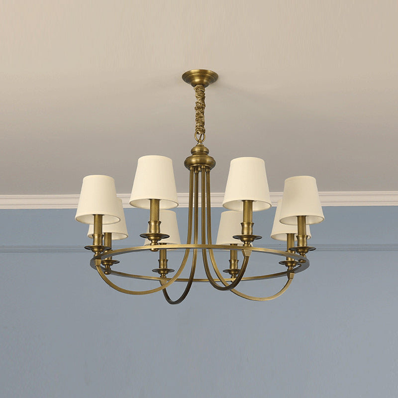 Mariner candelabru cu abajur textil