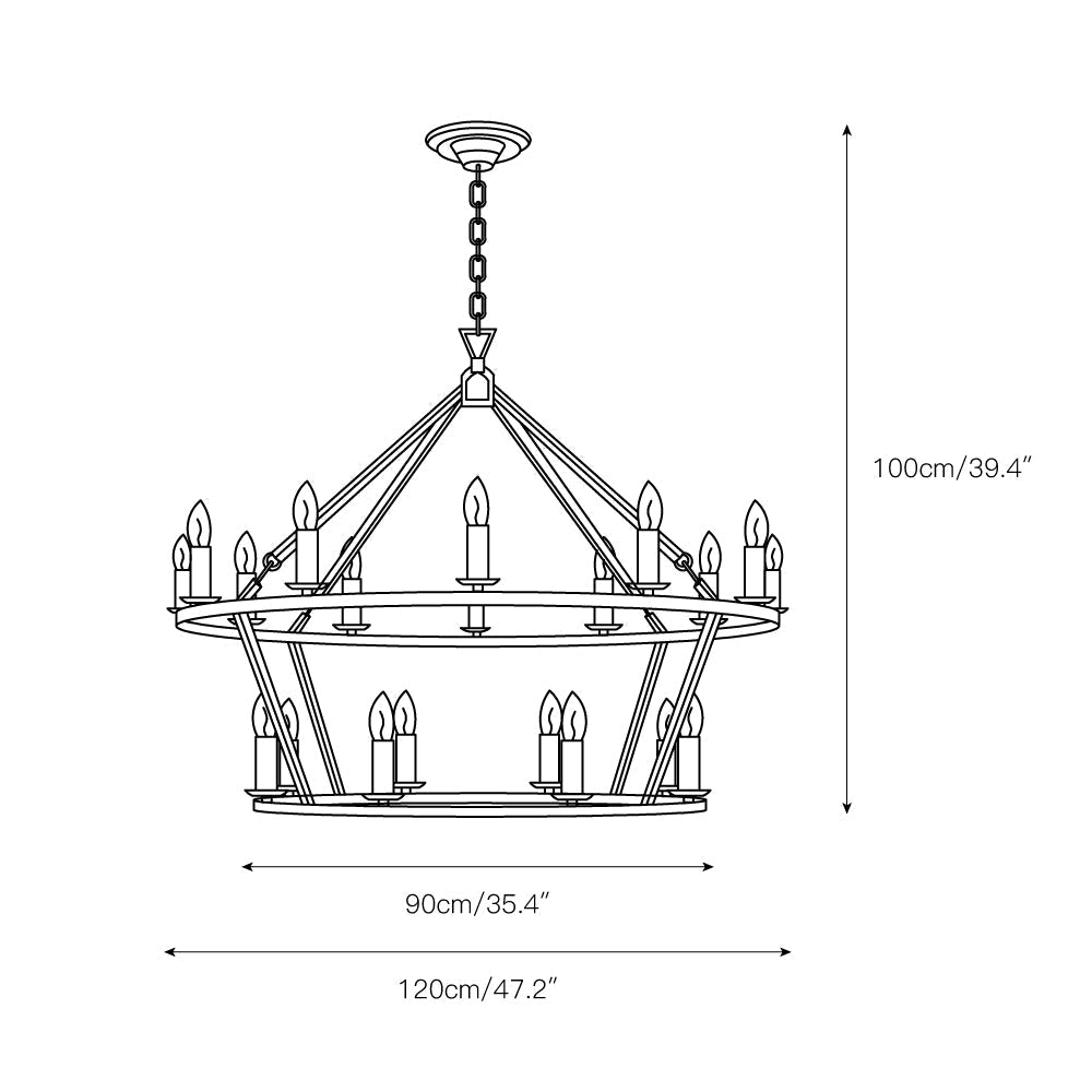 Elaoriel candelabru
