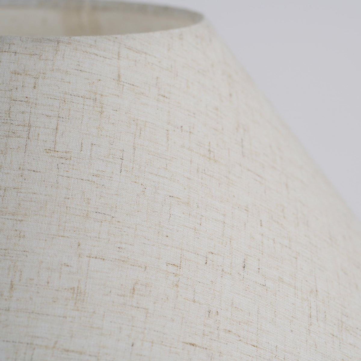 Lumian lampă de masă din material textil și ceramică, rustică