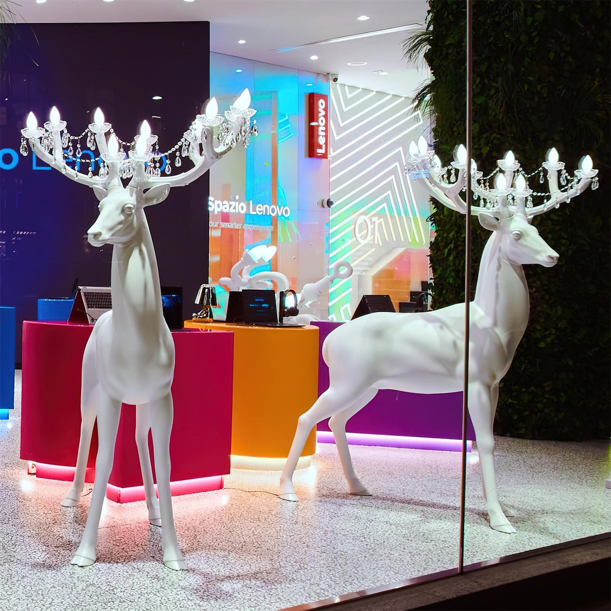 Stag Sculpture lampadar