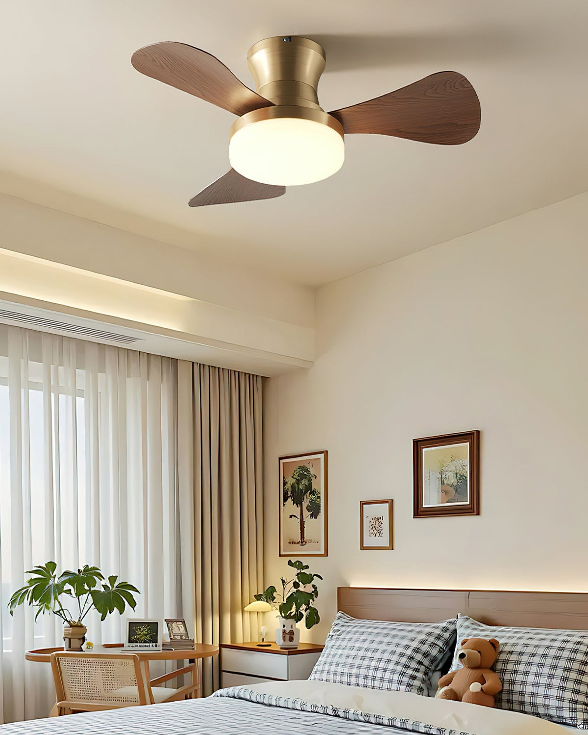 Brennan ventilator de tavan cu lumină