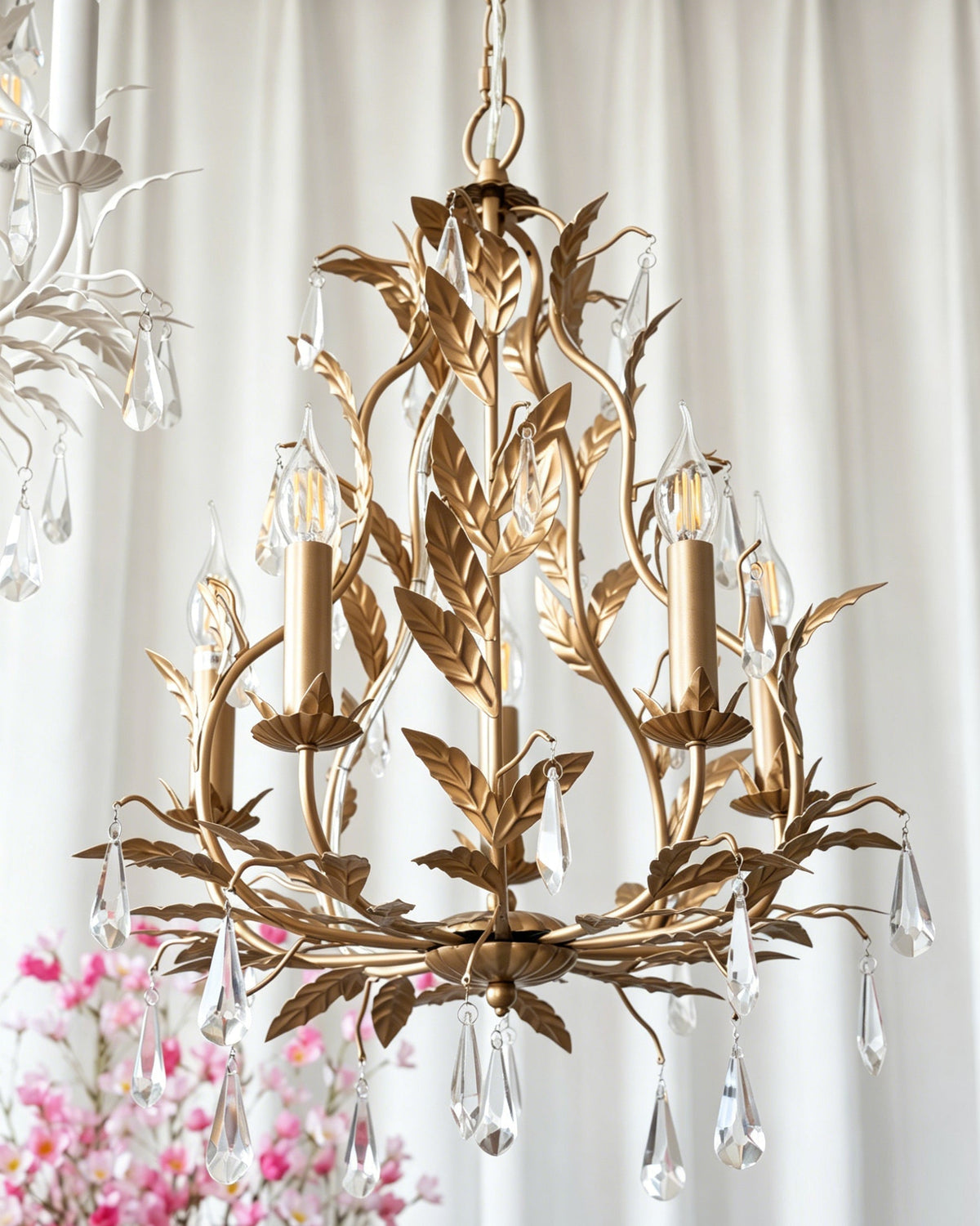 Fioravane candelabru din cristal