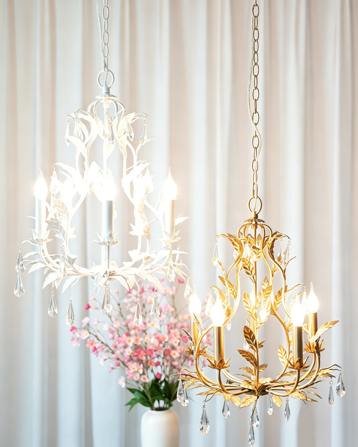 Fioravane candelabru din cristal