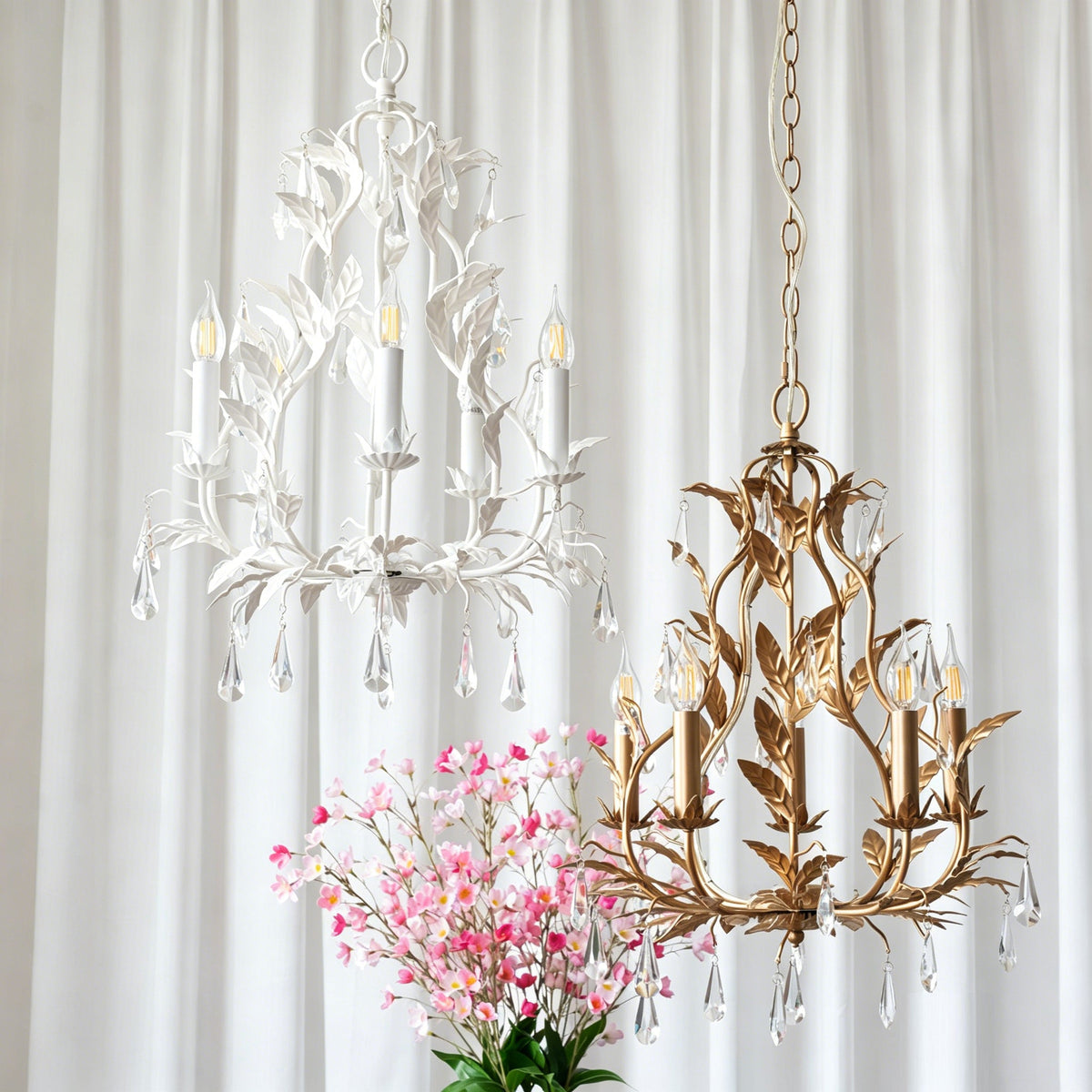 Fioravane candelabru din cristal